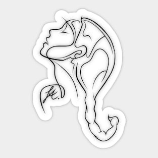 Top Female Scorpio Sticker